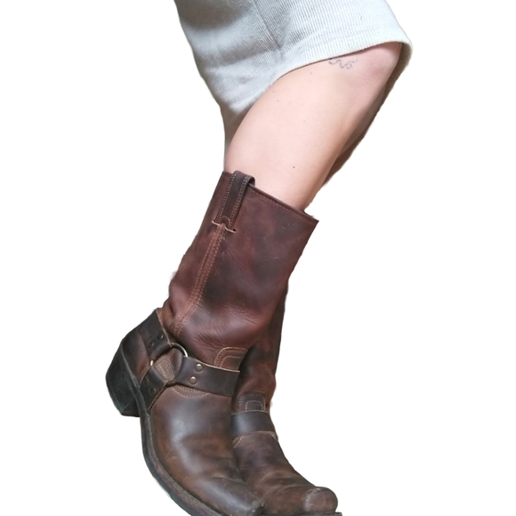 Frye Harness Boots - Picture 7 of 8